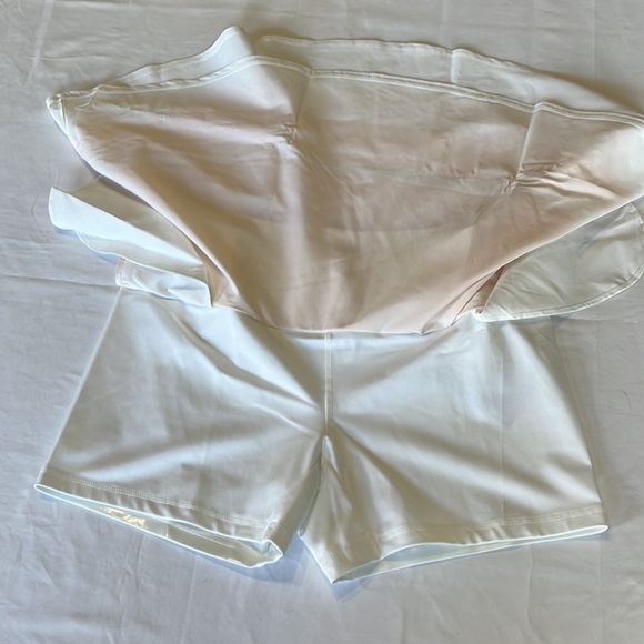 Puma PWRSHAPE Stripe Golf Skort Cloud Pink Rose Size L - Picture 3 of 11